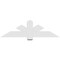 Ekena Millwork Kennewick Architectural Grade PVC Gable Bracket, 60"W x 17 1/2"H x 2"D x 6"F, 7/12 Pitch GBP060X18X0206KEN00 - alternate 2